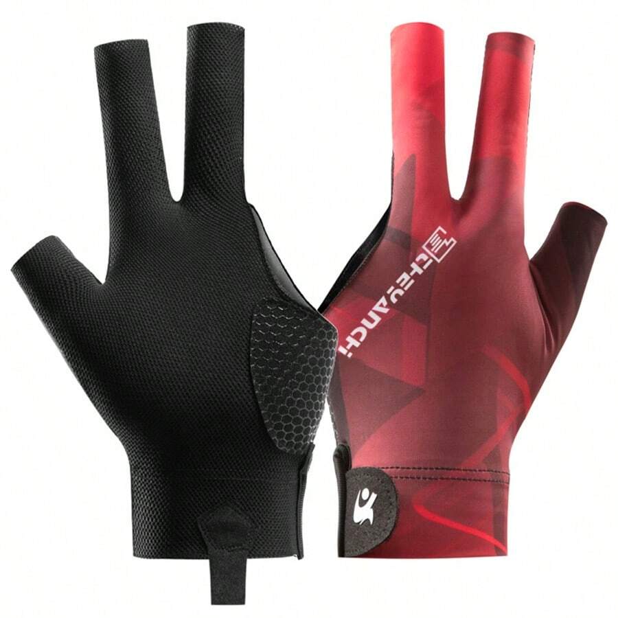 1pc Anti-Slip Billiard Glove,Adult Party Games Suitable For Halloween/Christmas/Thanksgiving - Red - View 1