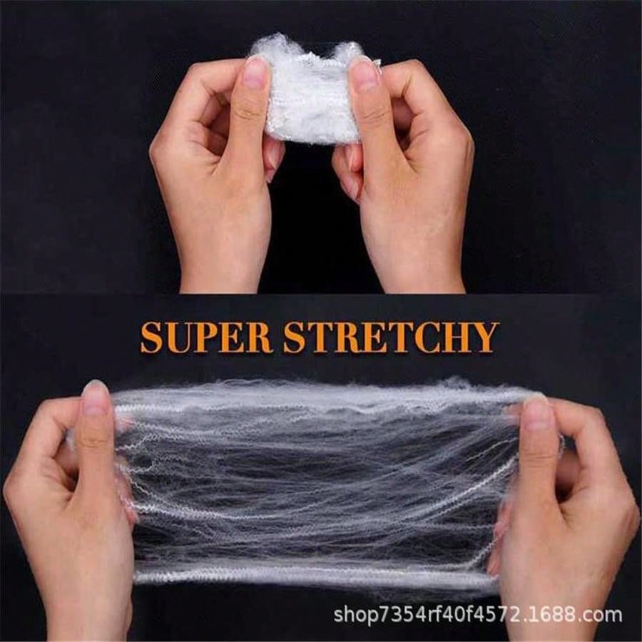 20g Halloween Decoration Spider Silk, Realistic Spider , For Film