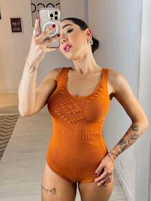 Women Knit Tops - Rỉ Nâu - Xem 2