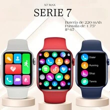 Smartwatch X7 Max Series 7, Unisex Smart Watch, Sports And Casual, Smart Watch For Men And Women Compatible With Android And IOS - White - View 2