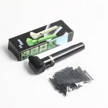 1Set Black Tattoo Pigment Makeup Electric Ink Mixer Eyebrow Color Supply Tool Agitator Machine With 50pcs Mixing Sticks Set - Black - View 1