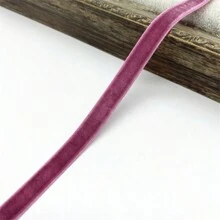 4.5m 10mm Wide Colorful Single-Sided Flocked Ribbon With Bowknot For Gift Wrapping Valentines - Multicolor - View 12