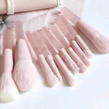一套心形10支迷你化妆刷套装，半糖色，蜜桃粉色，磨砂美妆工具，化妆刷套装，化妆刷套装，化妆刷套装，全套化妆刷，化妆刷套装，全套化妆工具，化妆刷套装，化妆刷套装，化妆礼盒套装