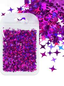 1pc Starry Resin Sequins Shiny Four-pointed Star Glitter For Epoxy Resin Filling UV Silicone Mold Filler DIY Crystal Crafts Handmade - Multicolor - View 15