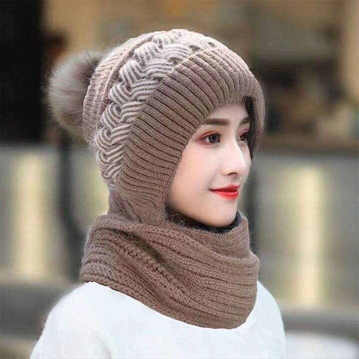 hat scarf combo knitting pattern