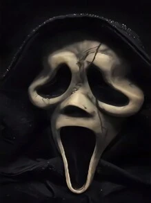 1 funda para teléfono Space Case Scream Skull compatible con iPhone - Multicolor - Ver 5