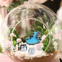 55件禪修花園配件套裝,迷你冥想禪修托盤項目套裝,童話花園小人公仔套裝,微型裝飾工具套裝,迷你娃娃屋裝飾盆景工藝配件 - 彩色 - 查看 8