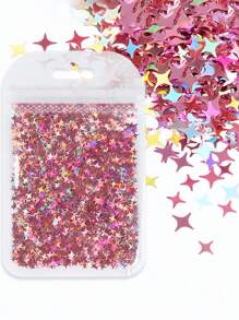 1pc Starry Resin Sequins Shiny Four-pointed Star Glitter For Epoxy Resin Filling UV Silicone Mold Filler DIY Crystal Crafts Handmade - Multicolor - View 10