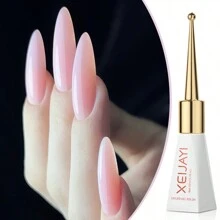 XEIJAYI 1Pc Pink Long-Lasting Pink Gel Nail Polish Uv/Led Soak Off Gel Nail Polish For Nail Art Diy Salon Home Holiday Gift For Women Nail Art Manicure Diy Salon Gift - Hồng - Xem 3