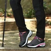 2023年秋冬女士運動鞋情侶鞋新款女鞋 - 深灰色 - 查看 3