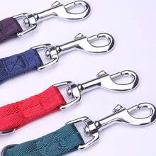 PET FANG FANG Retractable Dual Dog Leash, Nylon Double-headed Pet Lead For Two Dogs - Red - View 3