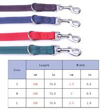 PET FANG FANG Retractable Dual Dog Leash, Nylon Double-headed Pet Lead For Two Dogs - Red - View 2