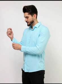 Men Shirts - Light Wash - View 4