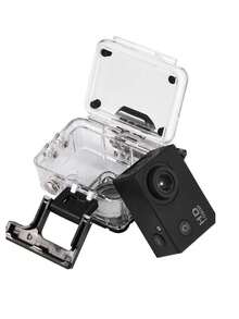 4K WiFi Sports Camera Waterproof Submersible / With Shockproof Housing - Black - View 3
