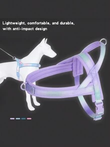 Kéo Dây nịt chó Biến đổi dần In Chó Ngực Harness Mềm mại Dây nịt chó - Nhiều màu - Xem 7