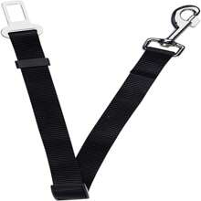 汽车安全带通用附件，狗狗伸缩绳宠物牵引带，狗狗汽车安全带黑色 70cm*2.5cm - 黑色 - 查看 8