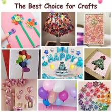 1卷兩面織帶帶100入組可拆卸膠水點,理想適用於聖誕工藝,婚禮裝飾和氣球