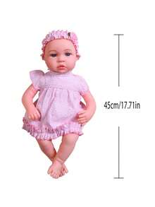 1入真人大小的矽膠重生娃娃,可更換衣服