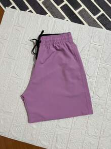 Men Shorts - Mauve Purple - View 2
