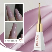 XEIJAYI Cái Sơn Móng Tay Màu Tím Nhạt Lâu Dài Sơn Móng Tay UV/Led Ngâm Tắt Gel Sơn Móng Tay Cho Móng Tay Nghệ Thuật Tự Làm Salon Tại Nhà Ngày Lễ Quà Tặng Cho Phụ Nữ Quà Tặng Làm Móng Tay Tại Nhà - Màu tím hoa cà - Xem 7