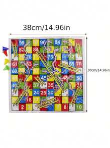 蛇梯棋桌遊,經典有趣的家庭遊戲和課堂活動,最佳生日禮物