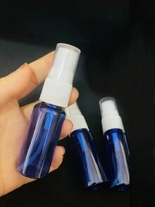 3入組20ml藍色塑膠噴霧瓶 - 藍色 - 查看 3