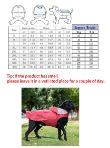 1pc Outdoor Raincoat For Big & Small Dogs - Yellow - View 6