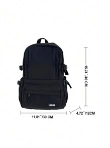 校園筆電背包,學生適用的防水背包,適合女孩和男孩的15.6英寸筆記本電腦。大容量便攜式旅行背包商務包,適用於大學旅行徒步旅行