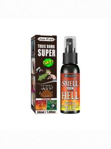 放屁噴霧、惡作劇娛樂笑話、持久氣味、減壓玩具、液體噴霧、難聞氣味、萬聖節和愚人節 - 米色 - 查看 1