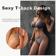 6入組女士丁字褲