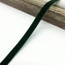 4.5m 10mm Wide Colorful Single-Sided Flocked Ribbon With Bowknot For Gift Wrapping Valentines - Multicolor - View 15