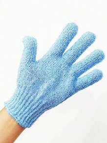 1pc Bath Exfoliating Glove - Blue - View 1