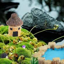 55件禪修花園配件套裝,迷你冥想禪修托盤項目套裝,童話花園小人公仔套裝,微型裝飾工具套裝,迷你娃娃屋裝飾盆景工藝配件 - 彩色 - 查看 5