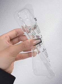 1 Miếng Tối giản Lịch Thiết kế 2.0 TPU trong suốt Ốp tương thích với iPhone Loạt , Chống bụi Và Không thấm nước - Nhiều màu - Xem 5