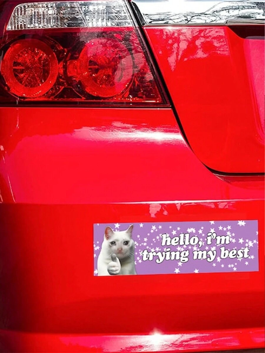 Fun Car Stickers - Multicolor - View 1