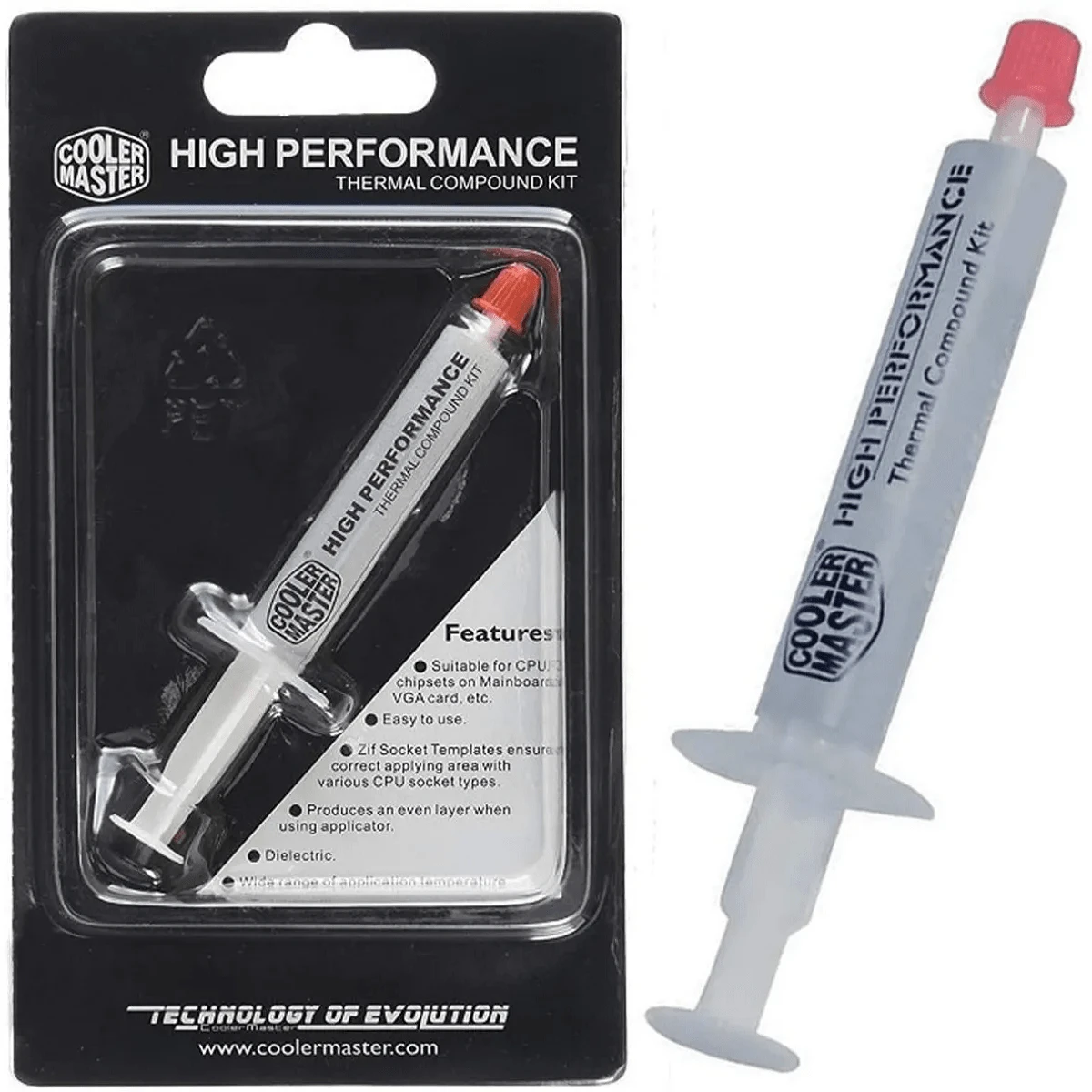 Pasta Termica Cooler Master - transparente - Ver 1