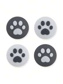 GeekShare GeekShare 4pcs Cat Claw Design Button Cover Compatible With Switch/Oled/Lite