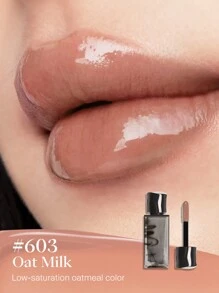 JOOCYEE Glazed唇蜜603燕麥牛奶滋潤豐唇色澤持久，高色澤光澤度 - 603裸燕麥 - 查看 9