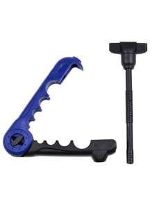 1pc Fishing Line Winder Portable Reel Line Spooler Machine Spinning Reel Baitcasting Reel Spooling Carp Fishing Equipment - Blue - View 10