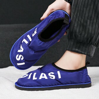 Women's Indoor Slippers, Autumn And Winter Seasons, Warm And Water-resistant, Soft And Non-slip, Can Be Worn Outdoors