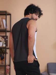 Men Tank Tops - trắng - Xem 4