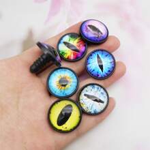 20 pares de ojos de dragón para hacer muñecas y animales de peluche, con arandelas para manualidades, ojos para osos, amigurumi y juguetes de ganchillo