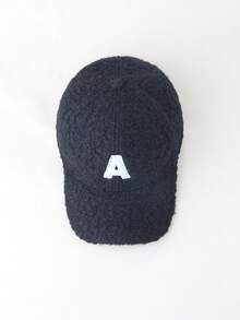 1頂女性時尚字母a棒球帽,可調節的戶外休閒運動帽