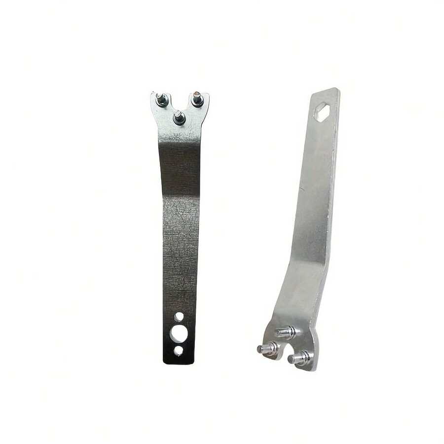2pcs 9523 Angle Grinder Wrench Sand Wheel Tool, Compatible With 100 Angle Grinder - Silver - View 1
