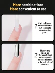 Titanium Coated Professional Nail Cuticle Nipper With Blue Packaging For Manicure - Multicolor - View 9