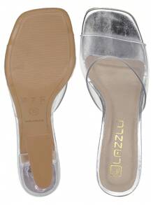 LAZZLU SHOES Women Clogs - Bạc - Xem 2