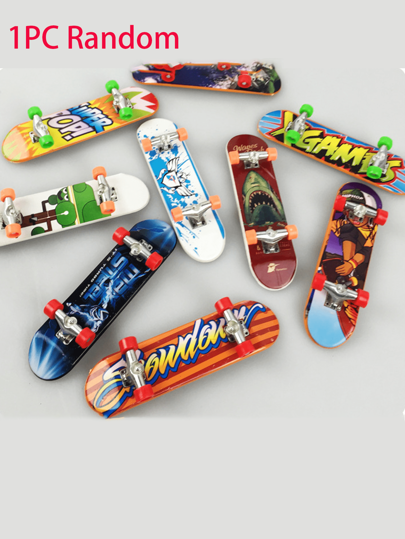 1 Stück Fingerboard, Tech Truck Finger Skateboards Legierung Ständer, kreative Fingerbewegung