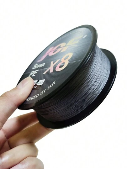  JOF X8 19685.04inch/500M Braided Fishing Line 8 Strands  green& Gray Multifilament Saltwater PE Line 20 30 40 50 60 80 100LB