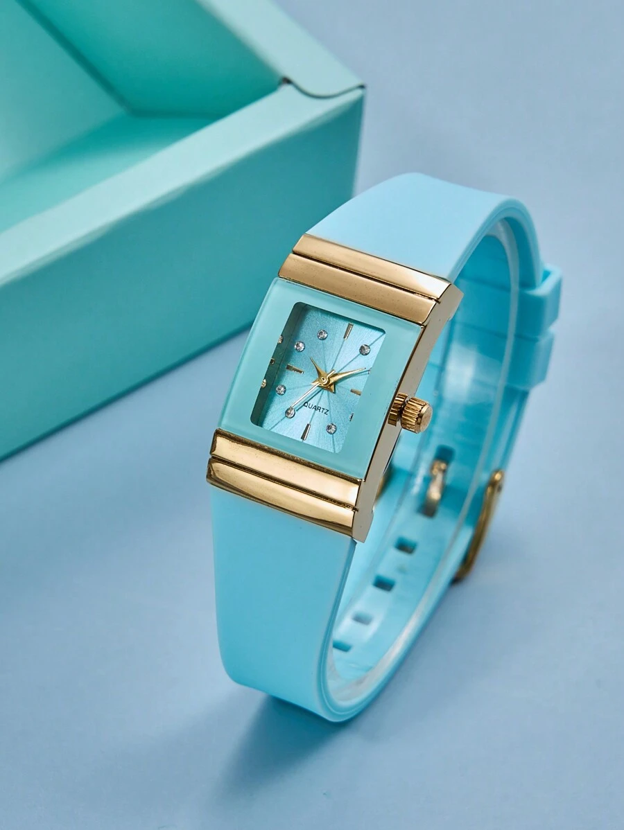 Jam Tangan Kuarsa Wanita Sangat indah - Biru - View 1