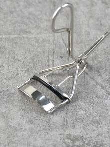 1pc Portable Eyelash Curler Clip, Eyelash Curling Tool - Silver - View 4